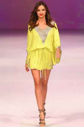 2012: David Jones’ ambassador Miranda Kerr.