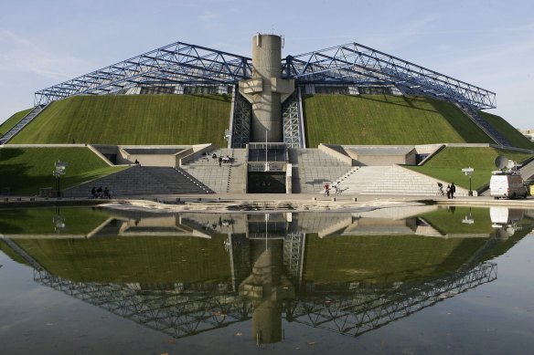 The Palais Omnisports Paris-Bercy Arena.