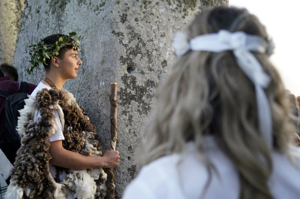 While many new-age pagans reenact what they believe to be ancient rituals, the purpose of Stonehenge is still unknown. 