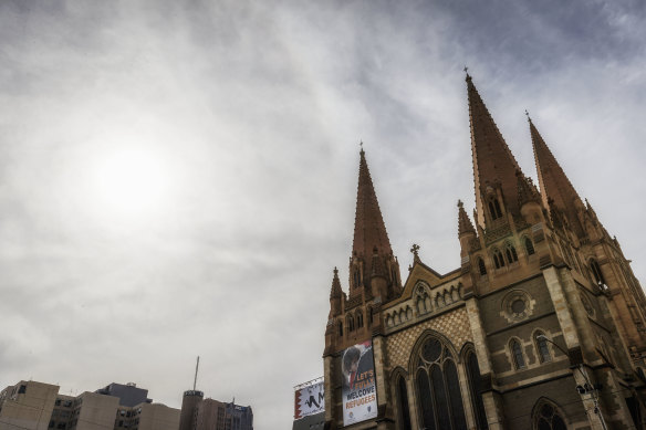 St Paul’s Anglican Cathedral in Melbourne. Two of Melbourne’s four assistant bishops are women.