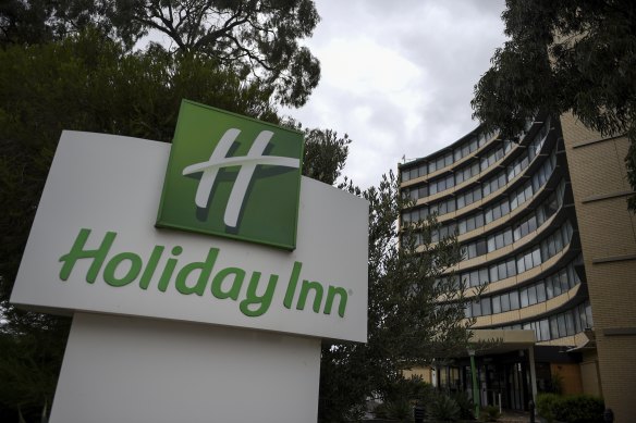 Victoria’s latest outbreak is centred on the Holiday Inn at Melbourne Airport.