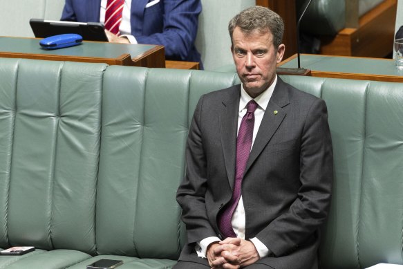 Former social services minister Dan Tehan.