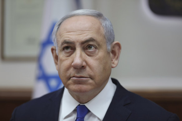 Israeli Prime Minister Benjamin Netanyahu.