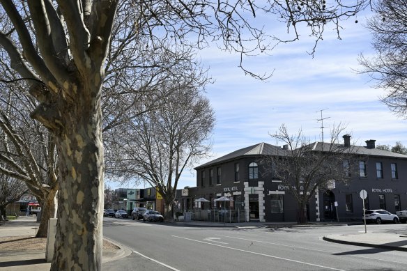 Main Street in Bacchus Marsh, where the shire wants to allow apartment living.