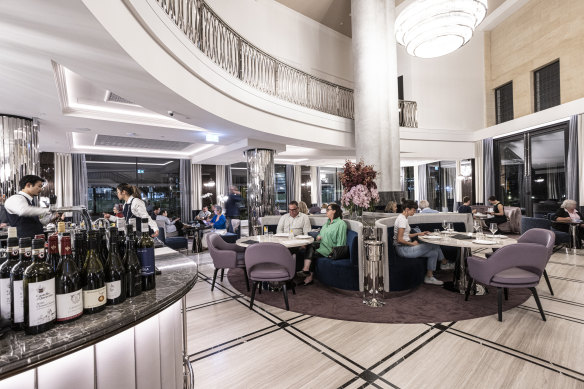 The Showroom Bar is in a former Rolls-Royce dealership.