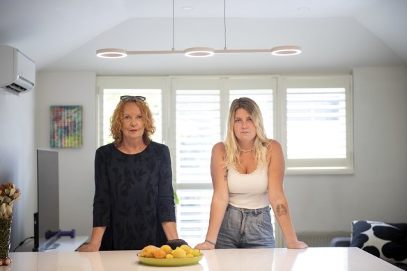 Fabiola Superina and her daughter Maia Daly.