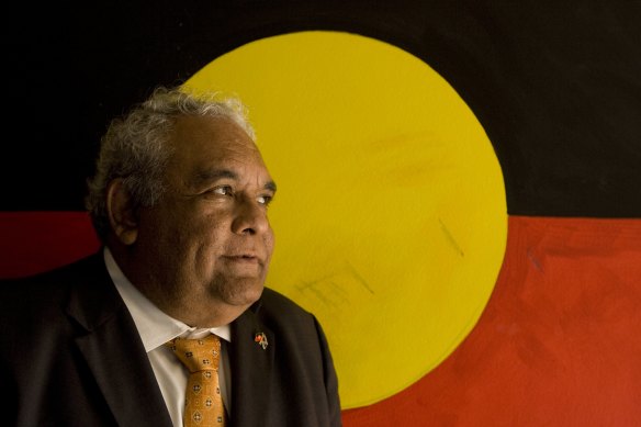 Tom Calma, Calma, now the Chancellor of the University of Canberra, pictured in 2010.