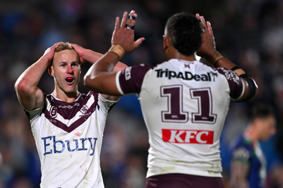 Manly captain Daly Cherry-Evans.