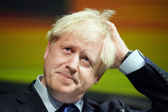 Britain's Prime Minister Boris Johnson.