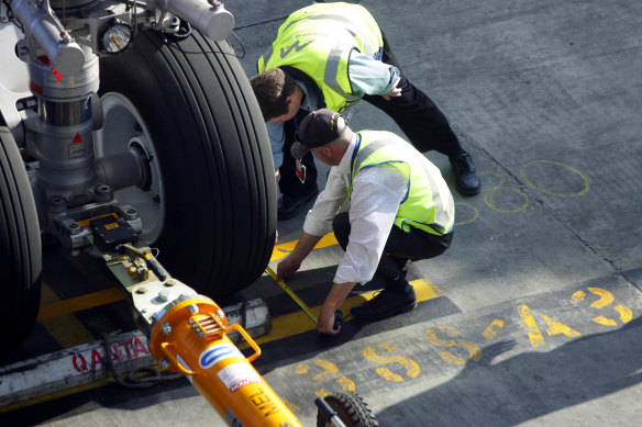 Qantas outsourced nearly 2000 ground handlers during the COVID-19 downturn to cut down on costs.