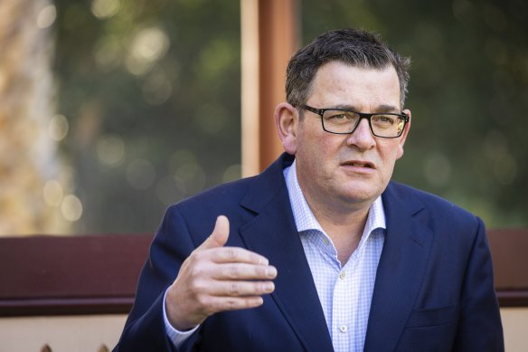 Victorian Premier Daniel Andrews.