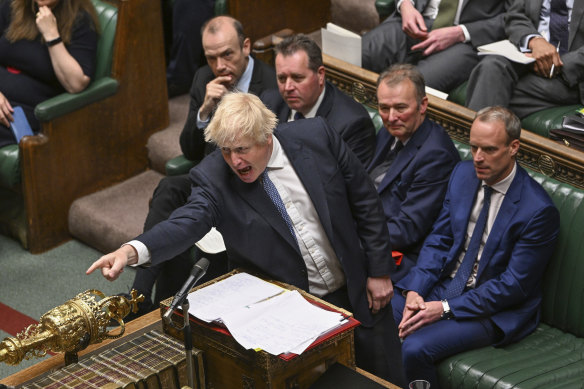 There’s always a “but” with Britain’s Prime Minister Boris Johnson.