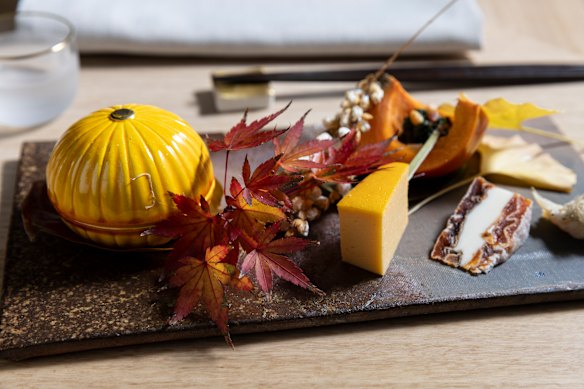 Zensai (seasonal plators).