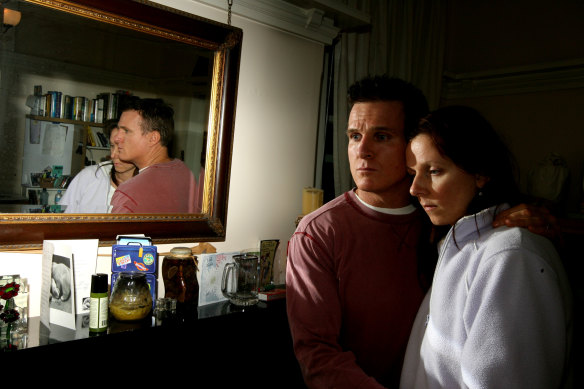 Jana Horska, who suffered a miscarriage in the toilet of the emergency department at Royal North Shore Hospital in 2007, and her partner Mark Dreyer.