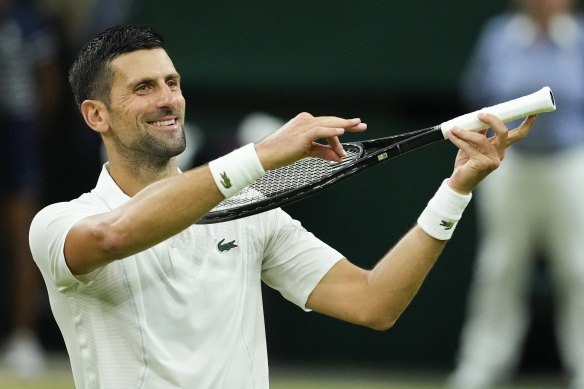 Novak Djokovic’s numbers at Wimbledon this year make for impressive reading.