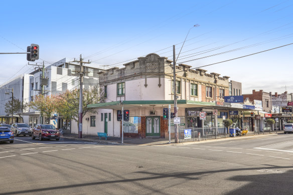 The portfolio included three shops on one title at 143-145 Koornang Road, Carnegie