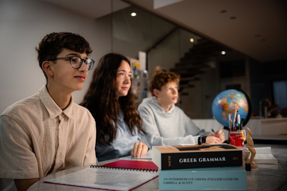 These teens love classical Greek but fear for its future. 