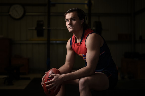 Darby Hipwell is the captain of Brighton Grammar first football team and the Sandringham Dragons. Neither team has played a game this year.