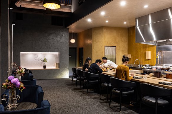 With just six diners at a time, Tomo-An’s atmosphere is hushed and formal, yet friendly and engaging.