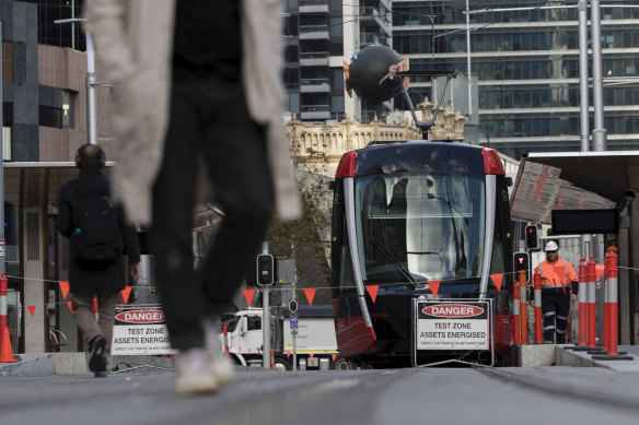 Transport Minister Andrew Constance says pedestrians need to keep their wits about them.