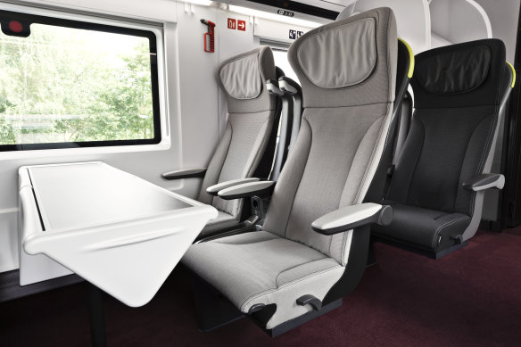Eurostar … all the comforts.