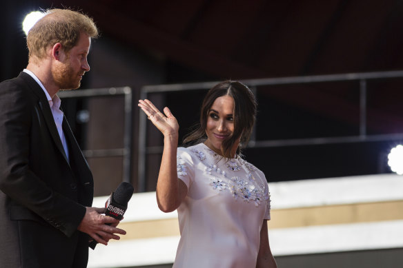 Prince Harry and Meghan Markle, Duke and Duchess of Sussex.