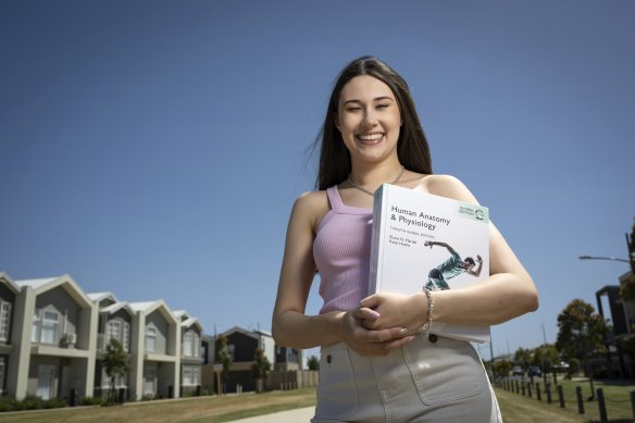 Mia Chircop studied human biosciences at La Trobe University last year while completing her VCE at Copperfield College.