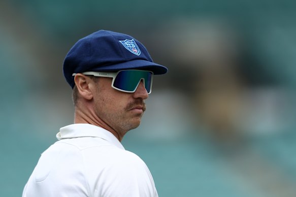 Blues cricketer Ross Pawson.