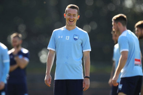 Former Sydney FC midfielder Brandon O'Neill signed for Pohang Steelers in January but is yet to play a game.