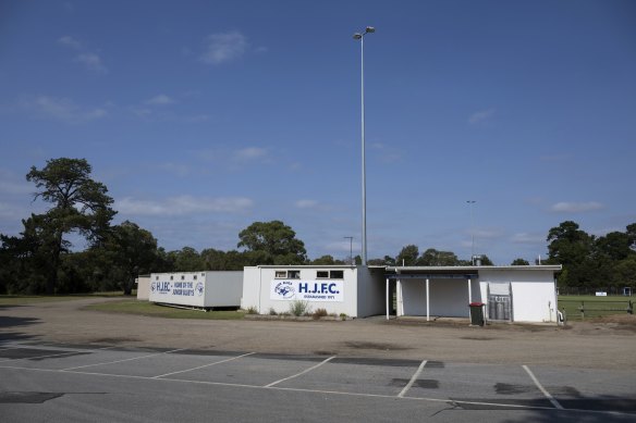 The Hasting Junior Football Club rooms.