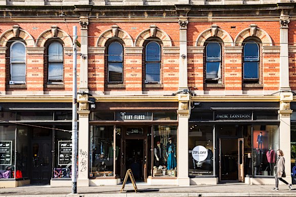 Boutiques on Brunswick Street, Fitzroy.