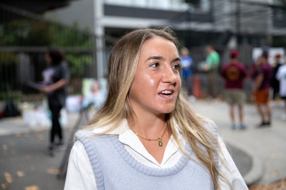 St Kilda local Rebecca McCarthy.