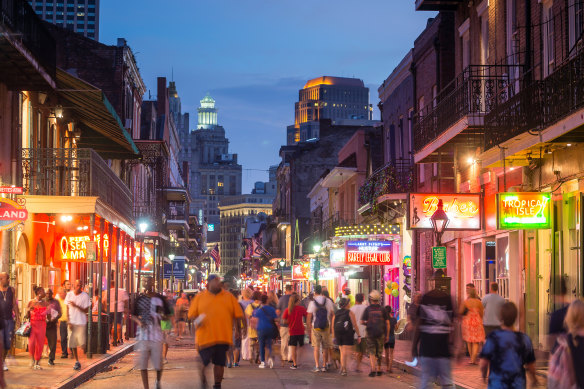 Out and about in the French Quarter.