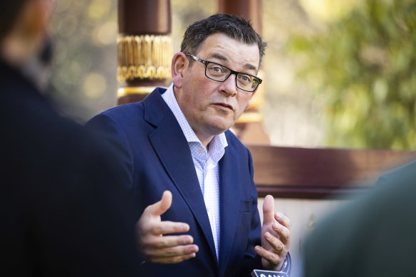 Victorian Premier Daniel Andrews. 