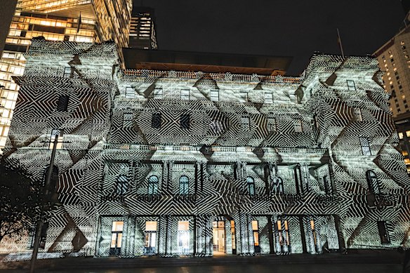 Customs House as it will be illuminated for Vivid 2026.