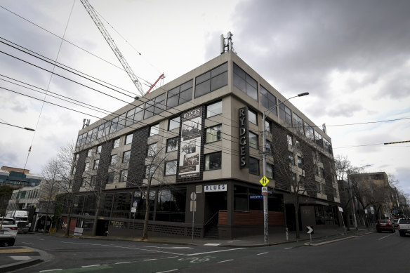 The Rydges on Swanston hotel in Carlton - Melbourne's first 'hot hotel'.