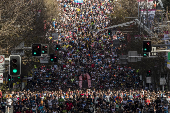 This year’s City2Surf will be different from the huge crowds of past events.