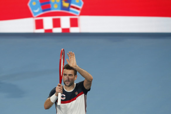 Cilic proved too classy for Dennis Novak.