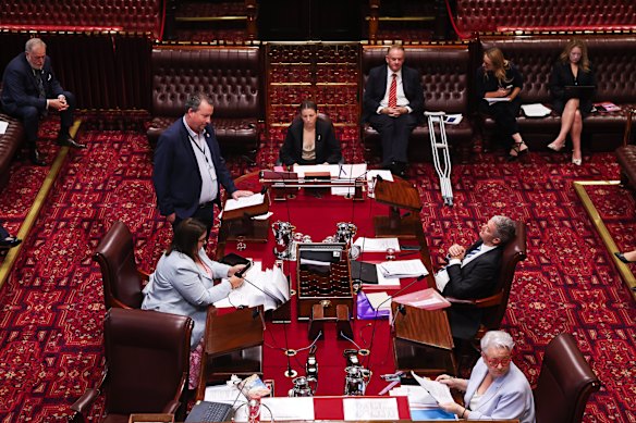 Seeing red: the Legislative Council. 