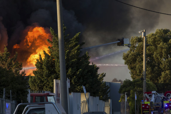 The 2019 Campbellfield fire.