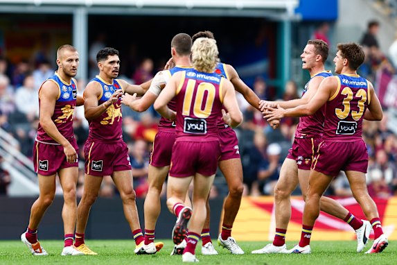 The Lions were in top form at the Gabba.