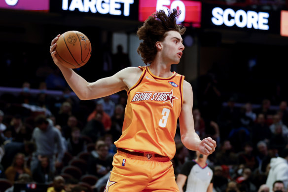 Josh Giddey, in action for the Oklahoma City Thunder, used to play in Yarraville.