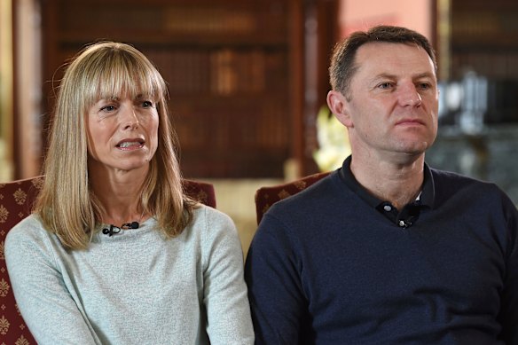 Kate and Gerry McCann in 2017, 10 years after their daughter disappeared.