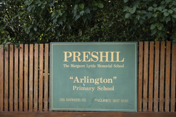Independent school Preshil is selling part of its Arlington campus in Kew.