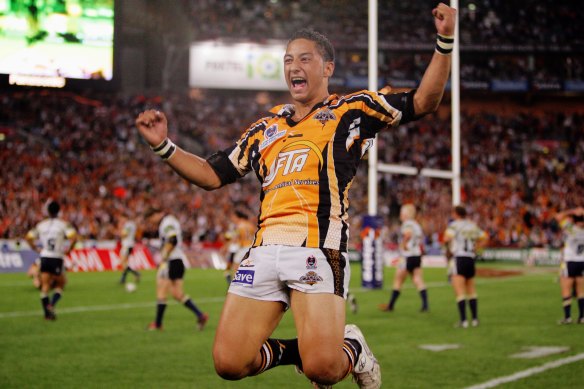 Benji Marshall during his playing days.