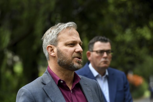 Chief Health Officer Brett Sutton said he would comb through data on Sydney's outbreak on Sunday and Monday.