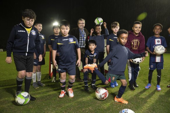 The Maribyrnong Greens soccer club is concerned about its future after the Western Bulldogs forced it to change its training times at Skinner Reserve.