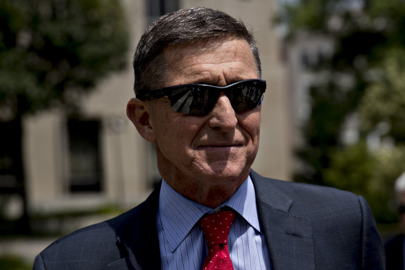 Michael Flynn, former US national security adviser.