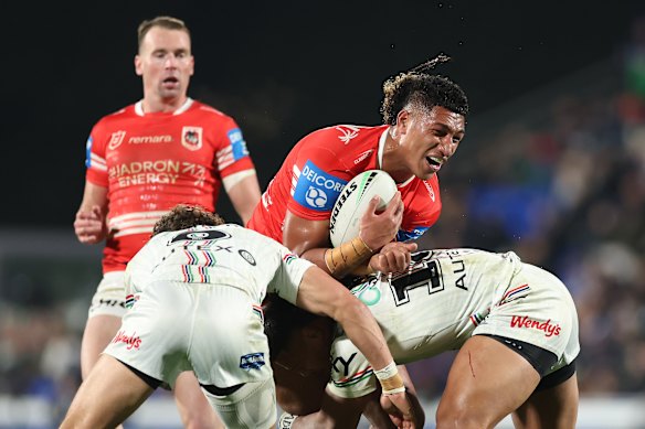 Young Dragons prop Loko Jnr Pasifiki Tonga.