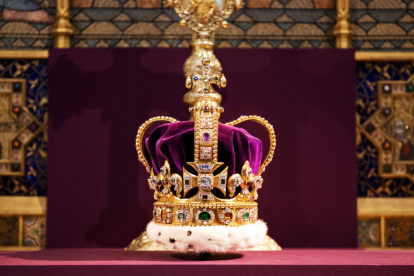 St Edward’s Crown is one of the highlights of the Crown Jewels.  